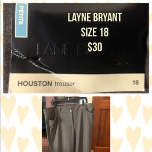 Plus Size Layne Bryant dress trousers